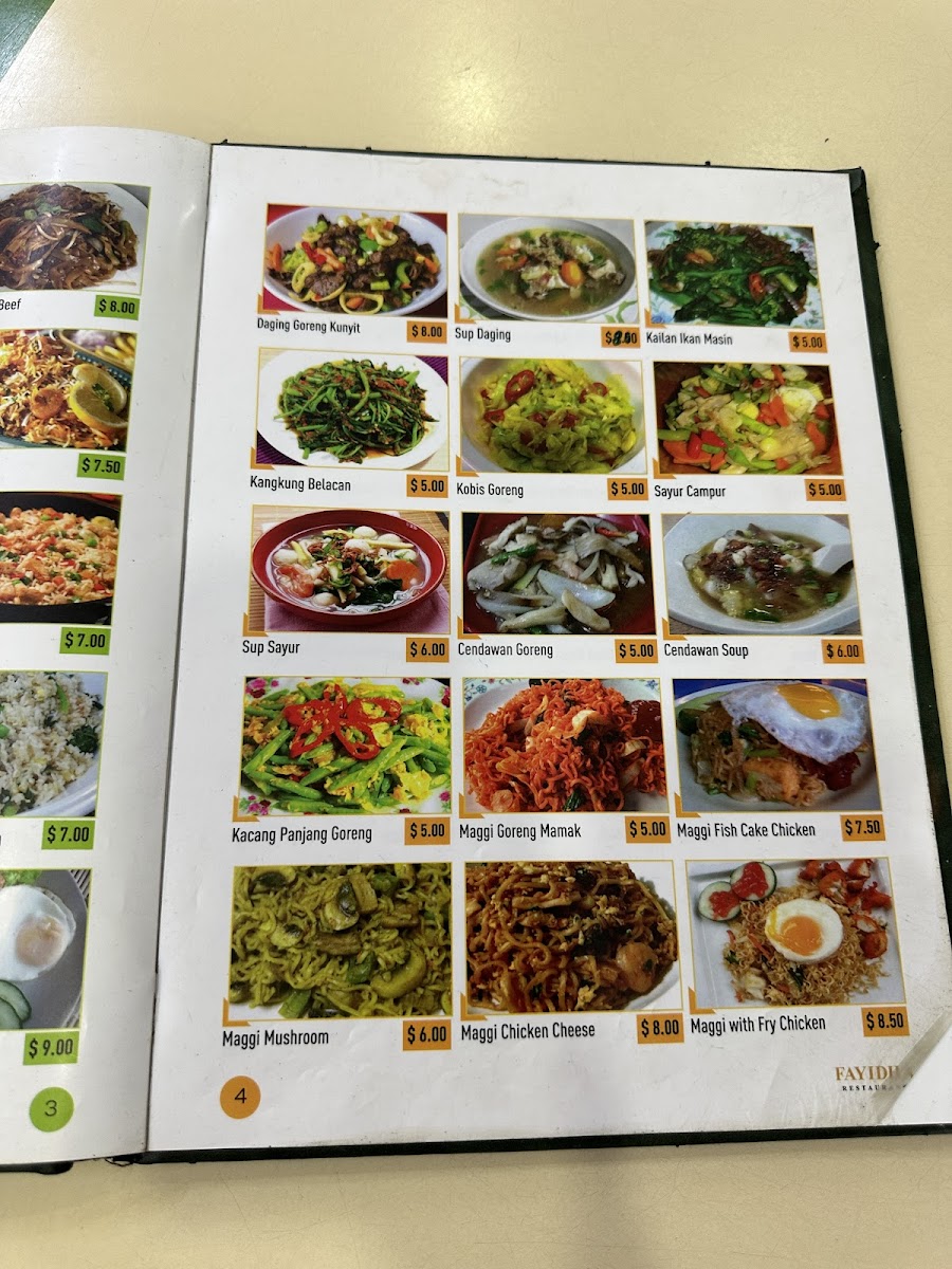 Menu Fayidha Restaurant-10