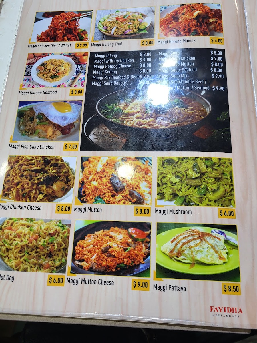 Menu Fayidha Restaurant-3