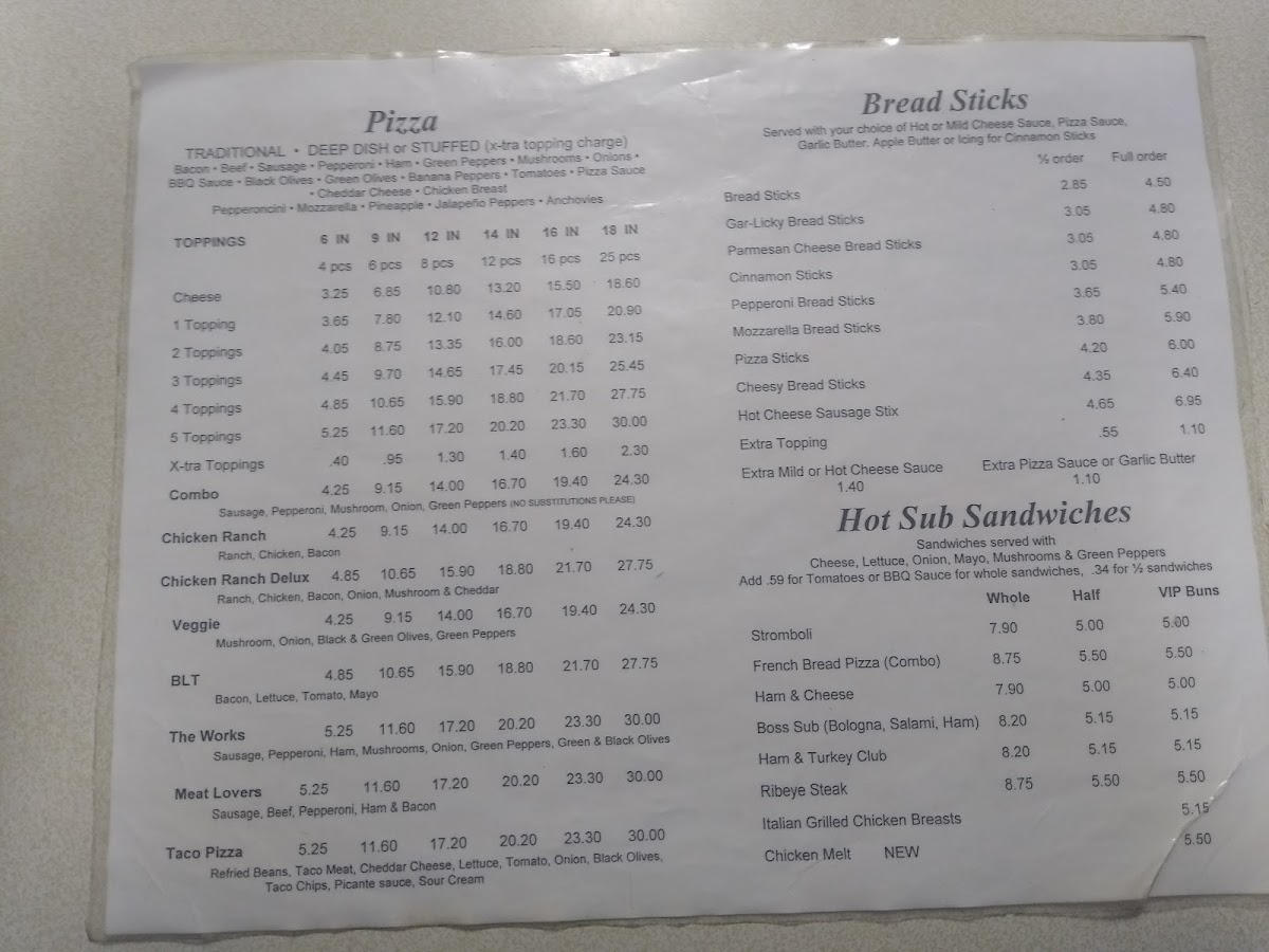 Menu Faytastic Pizza-1
