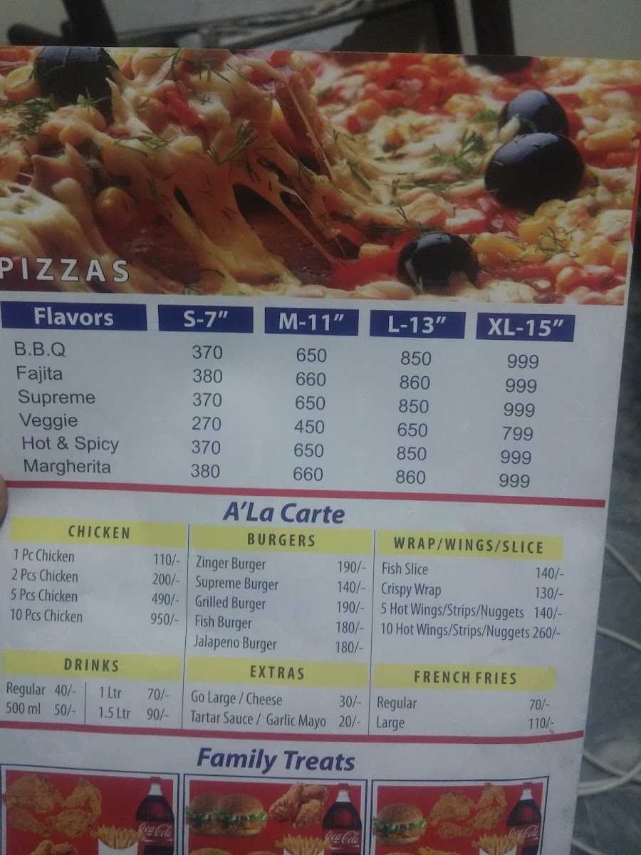 Menu Fdfc - Fast Food - Adyala Road Branch-10