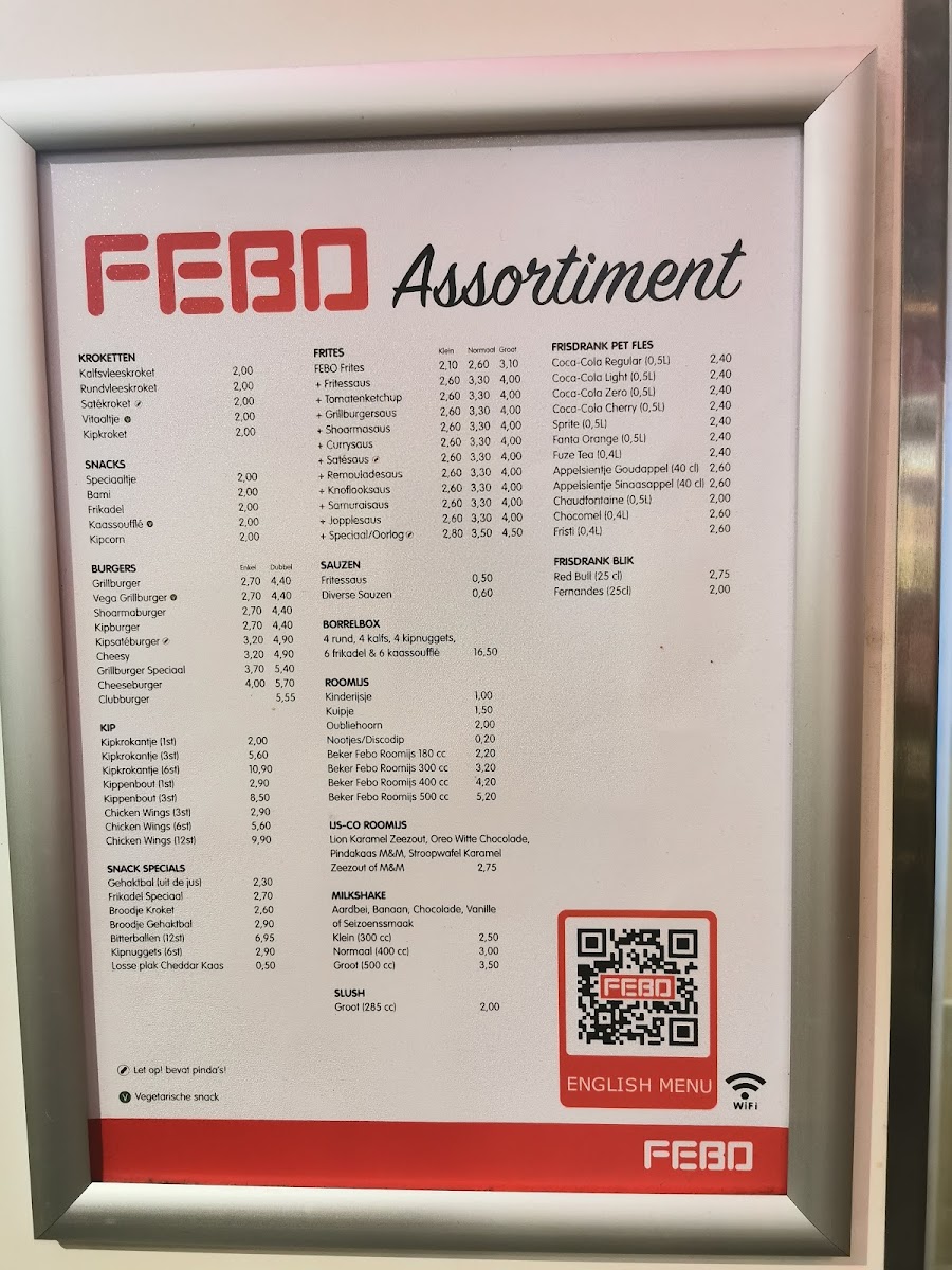 Menu Febo Amsterdam - Nieuwendijk 50-2
