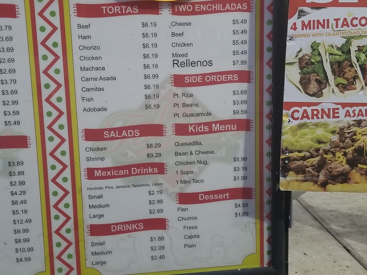 Menu Federico's Mexican Food-5