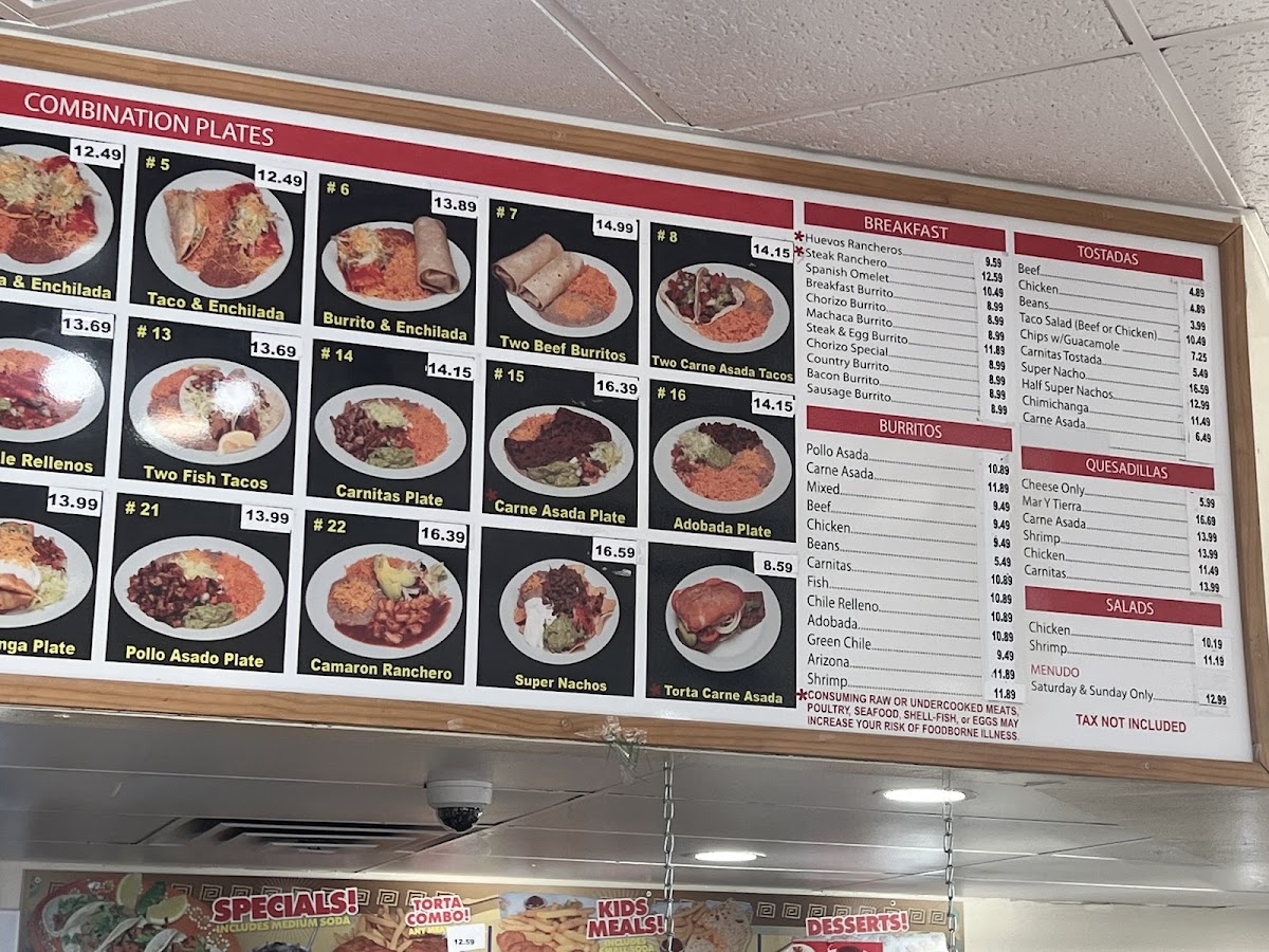 Menu Federico's Mexican Food-6