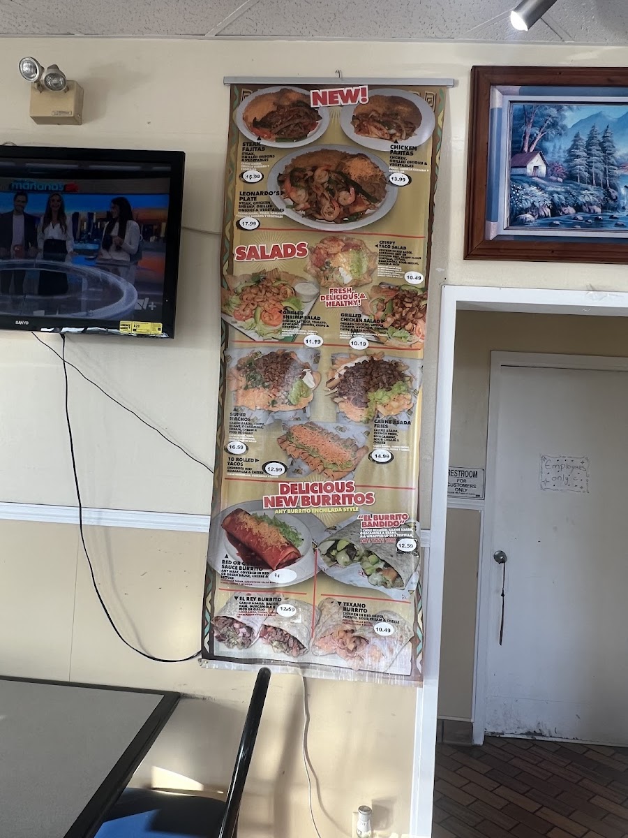 Menu Federico's Mexican Food-8