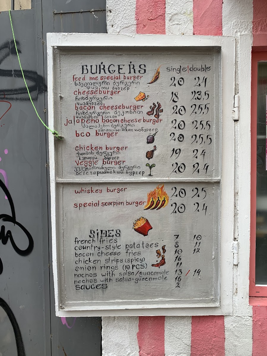 Menu Feed Me! (Burgers & More)-8
