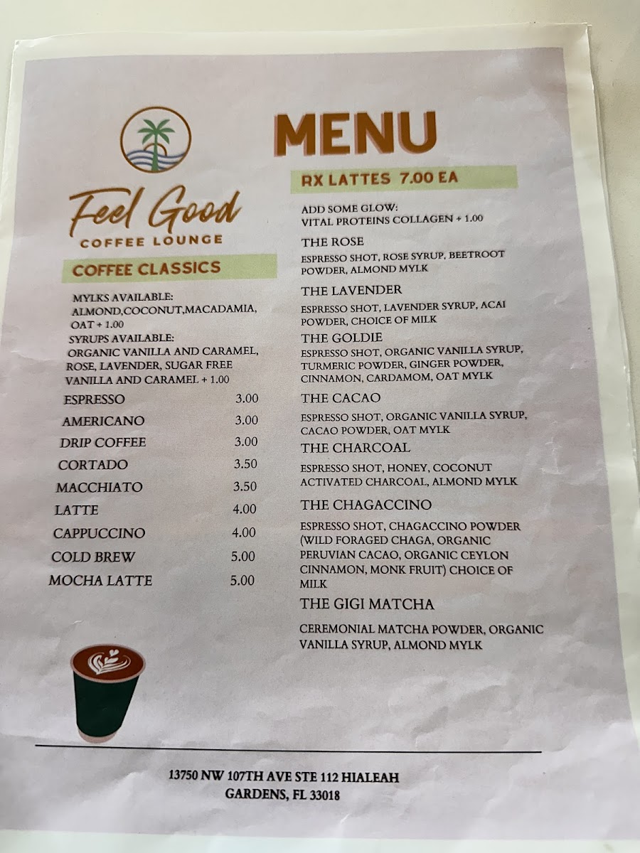 Menu Feel Good Coffee Lounge-4