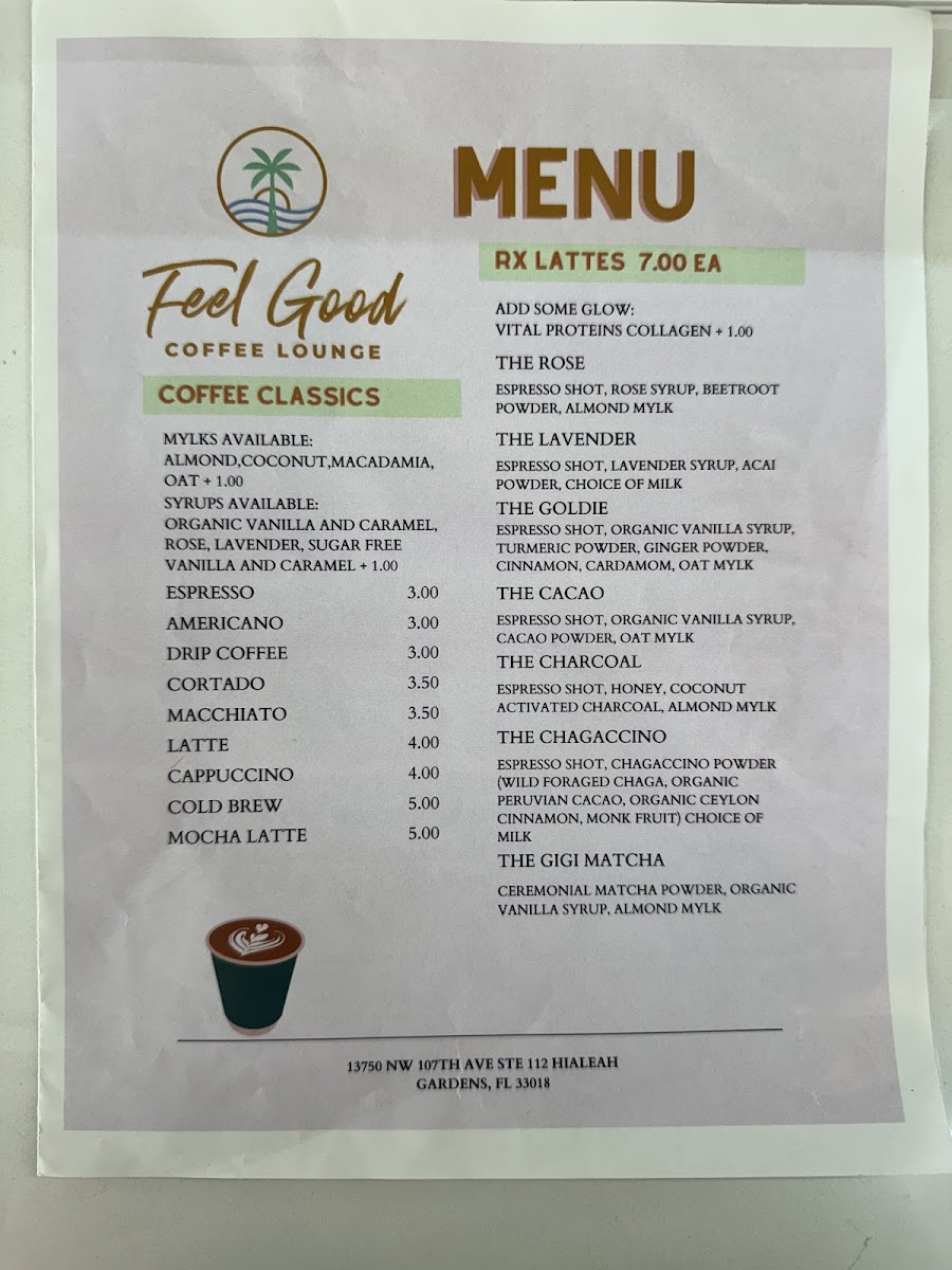 Menu Feel Good Coffee Lounge-5
