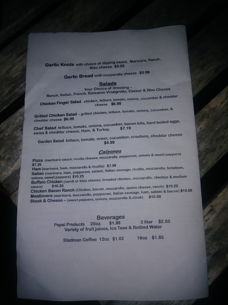Menu Feelin' Saucy Pizzeria-2