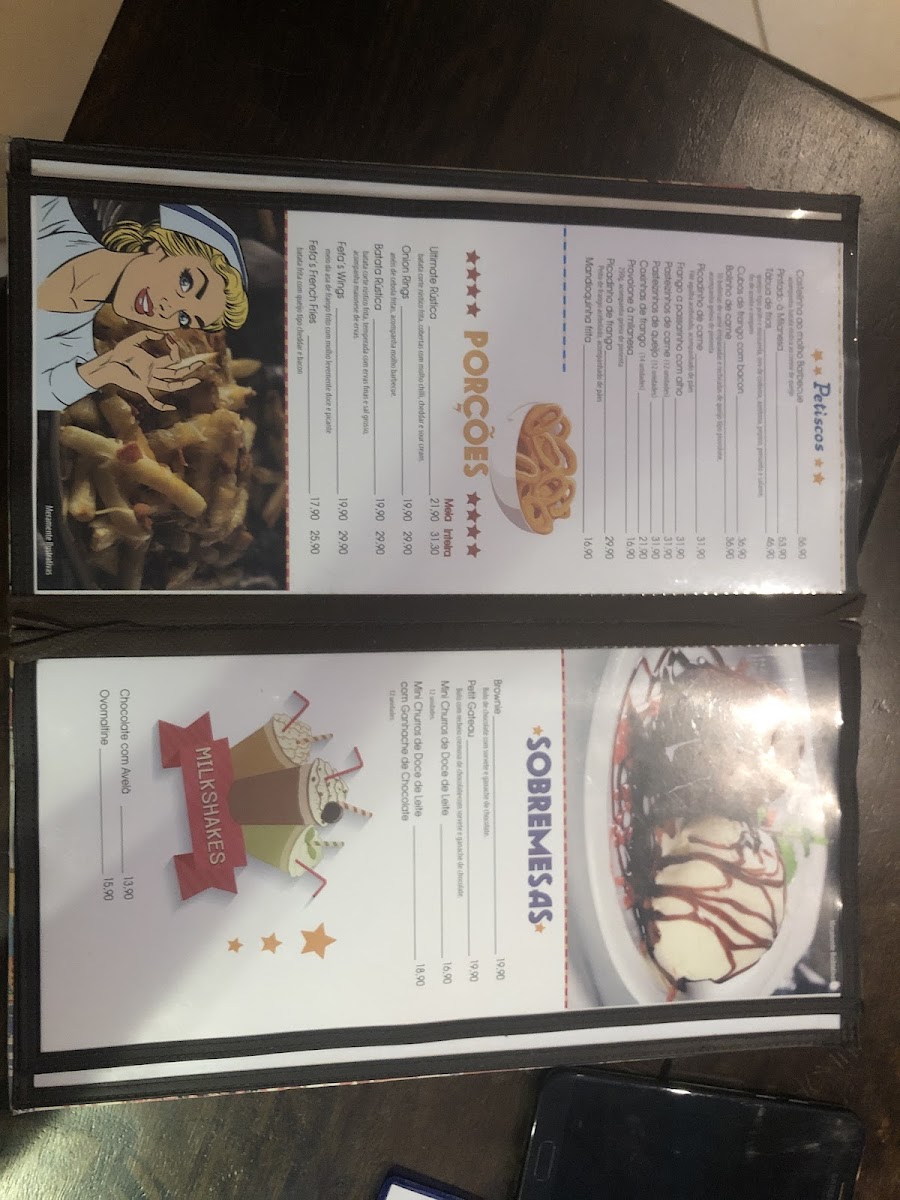 Menu Fefa's Burguer-5