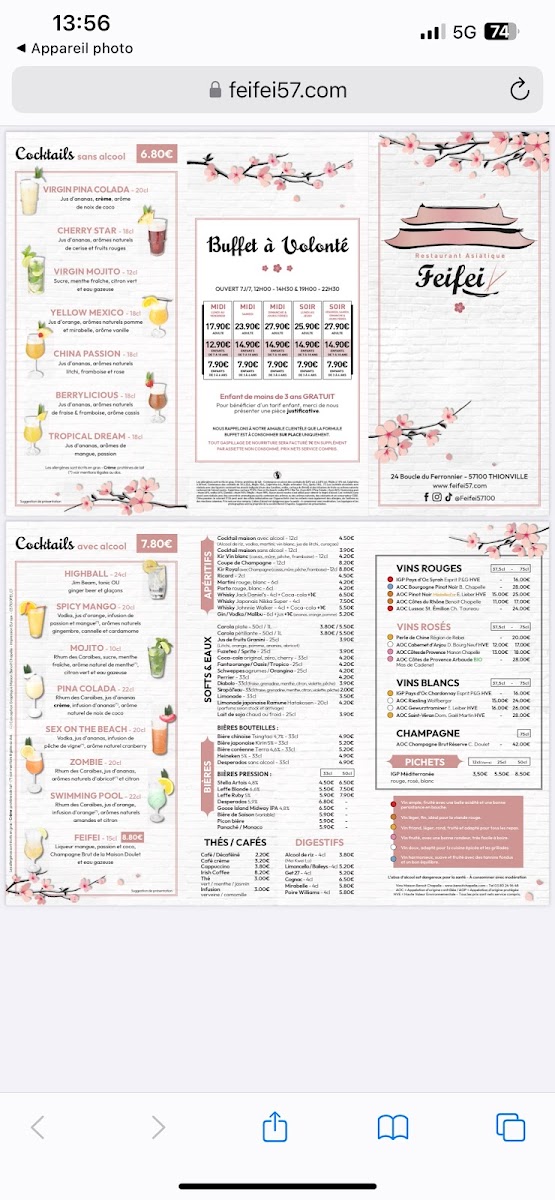 Menu Feifei-4