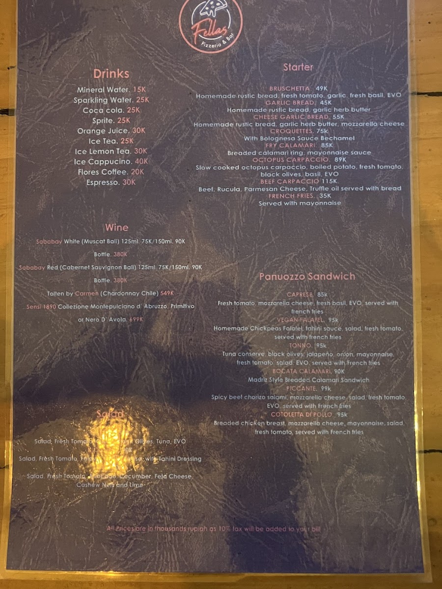 Menu Fellas Pizzeria-6