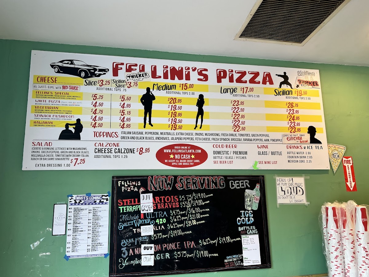 Menu Fellini's Pizza-2