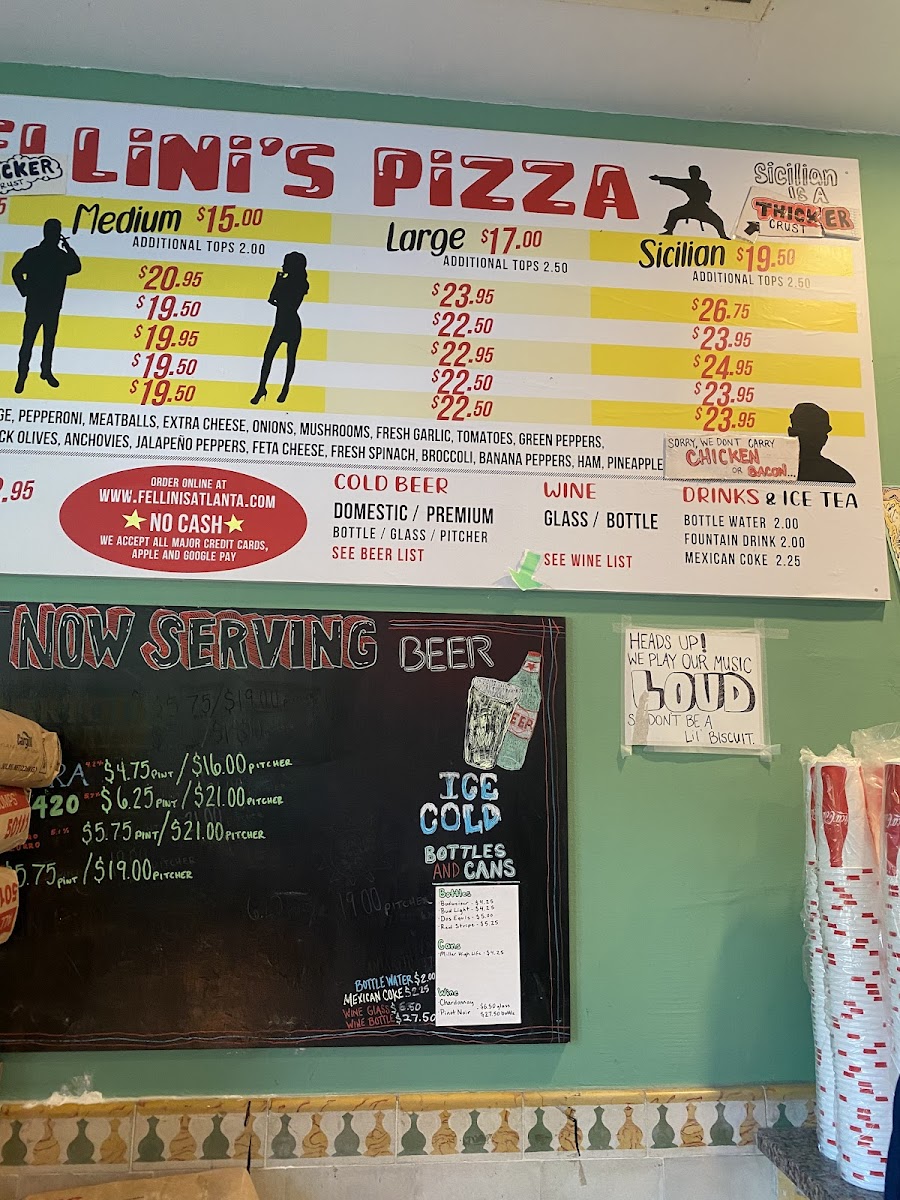 Menu Fellini's Pizza-4