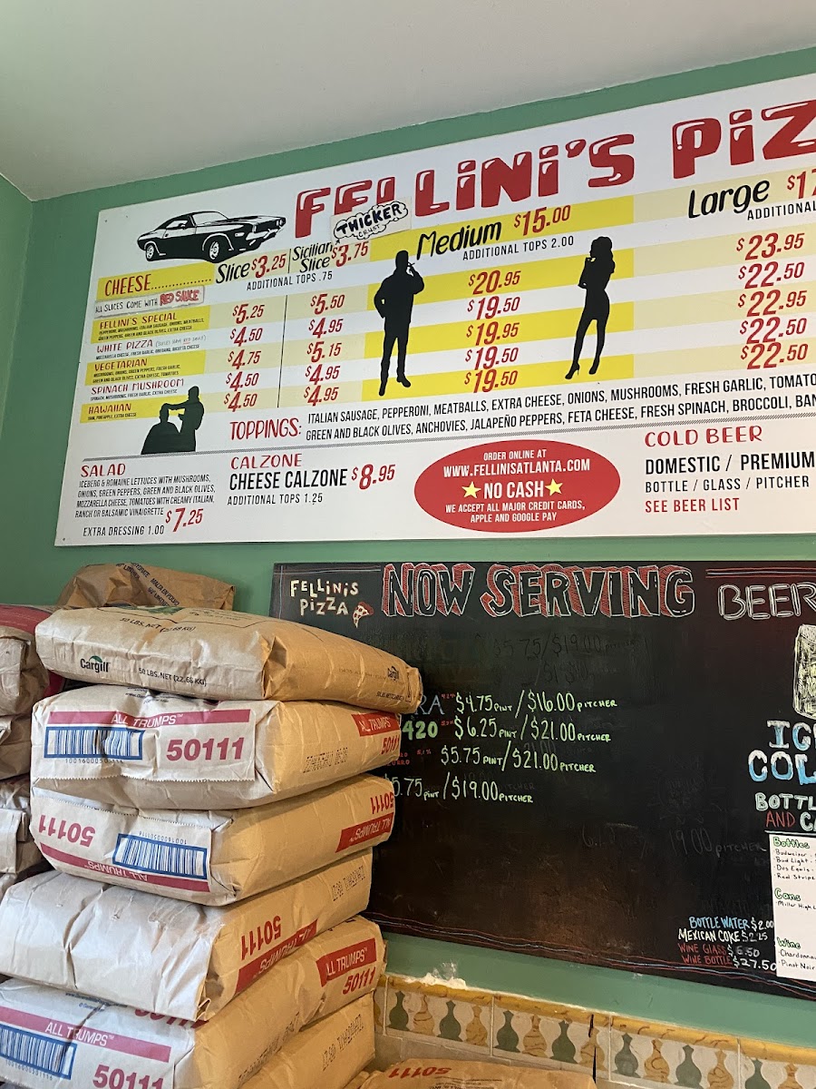 Menu Fellini's Pizza-5