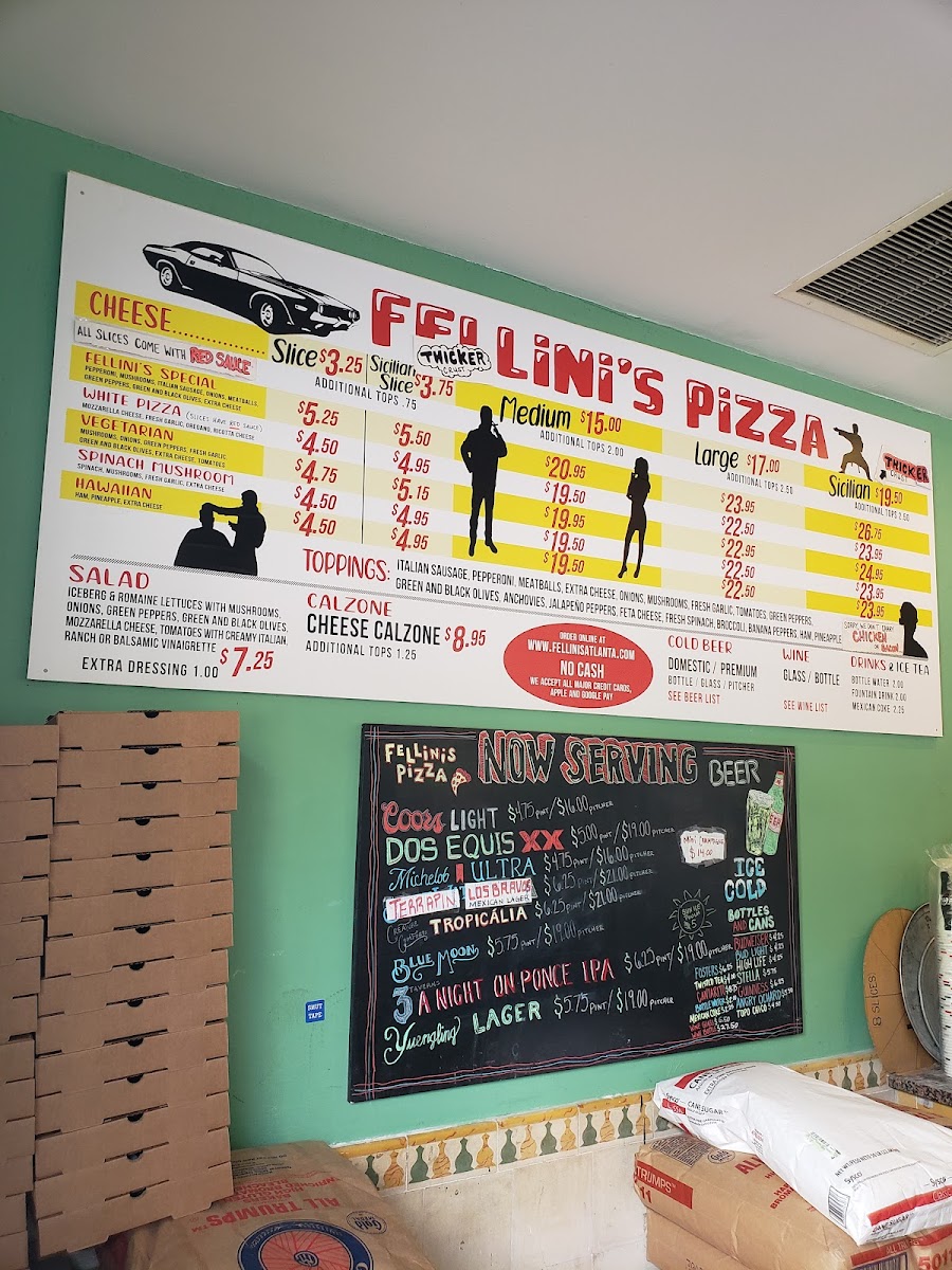 Menu Fellini's Pizza-8
