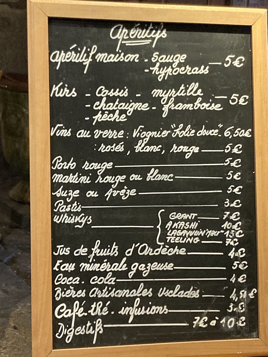 Menu Ferme De La Besse-1