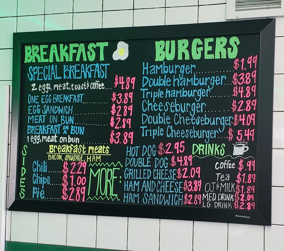 Menu Ferrell's Snappy Services-8