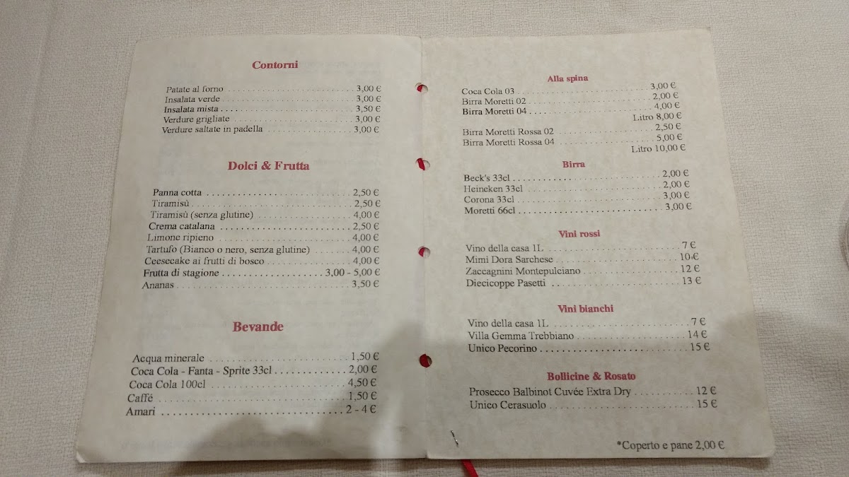 Menu Ferro E Fuoco - Bisteccheria Pizzeria-1