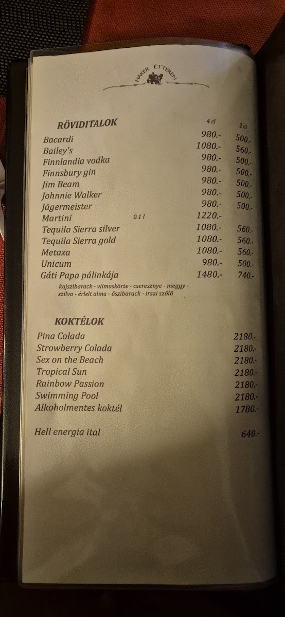 Menu Fiacre Restaurant-4