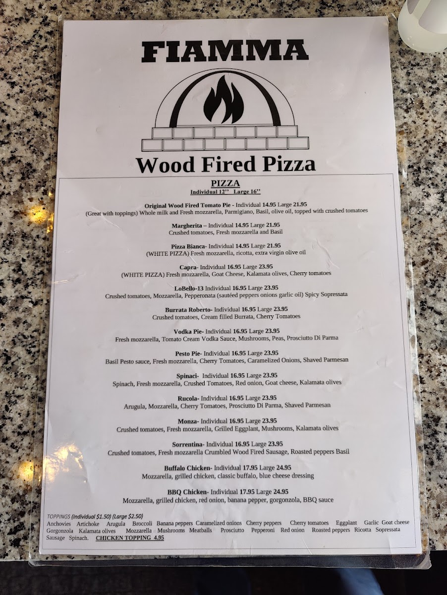 Menu Fiamma Wood Fired Pizza-2
