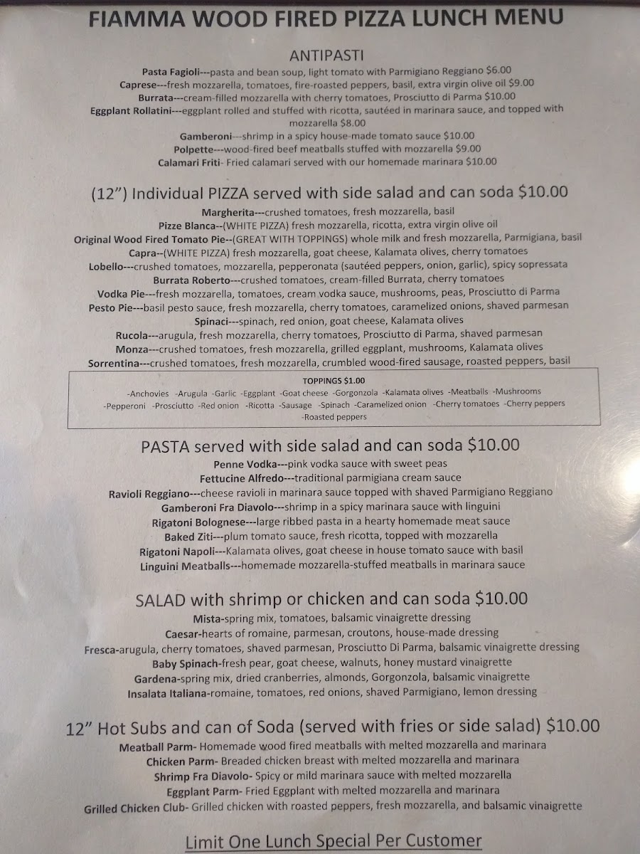 Menu Fiamma Wood Fired Pizza-6