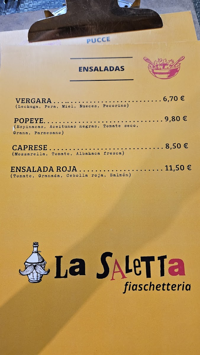 Menu Fiaschetteria La Saletta-3