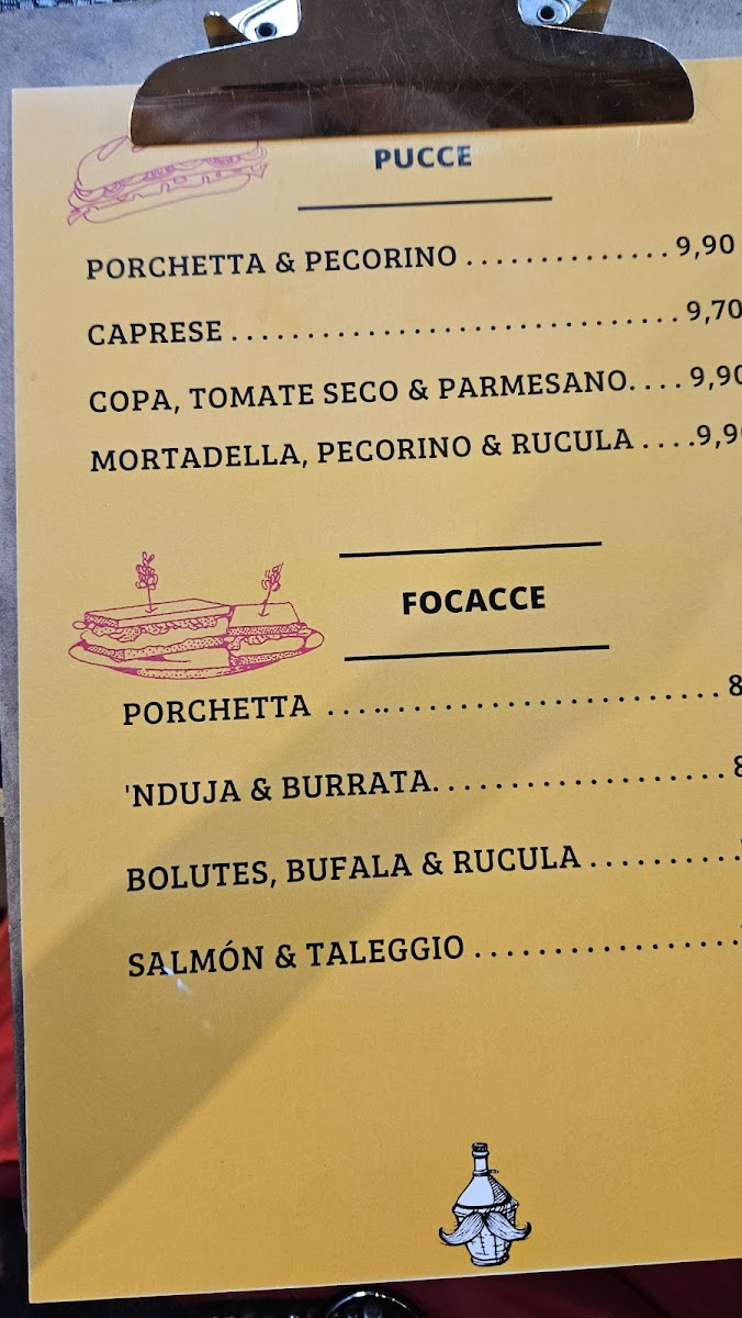 Menu Fiaschetteria La Saletta-4