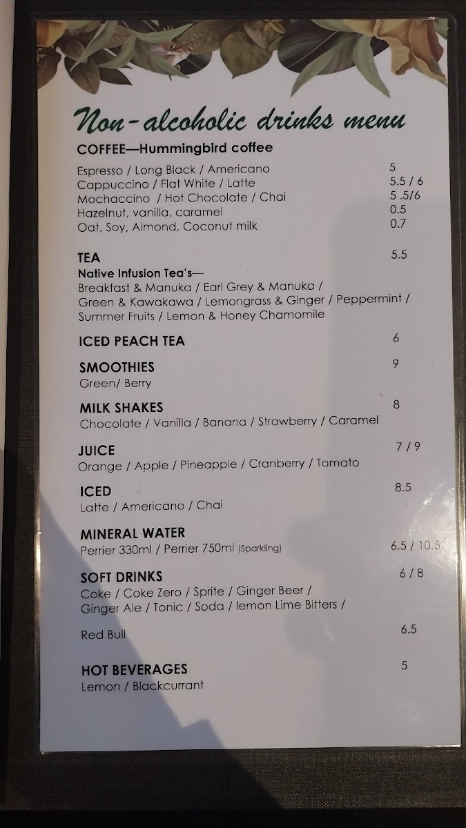 Menu Fiddlesticks Restaurant And Bar-9