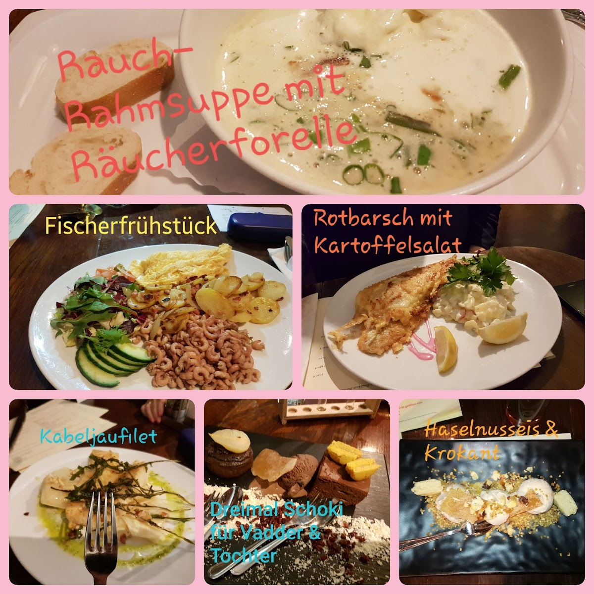 Menu Fiedlers Restaurant. Fisch & Steak In Fiedlers Aalkate-7