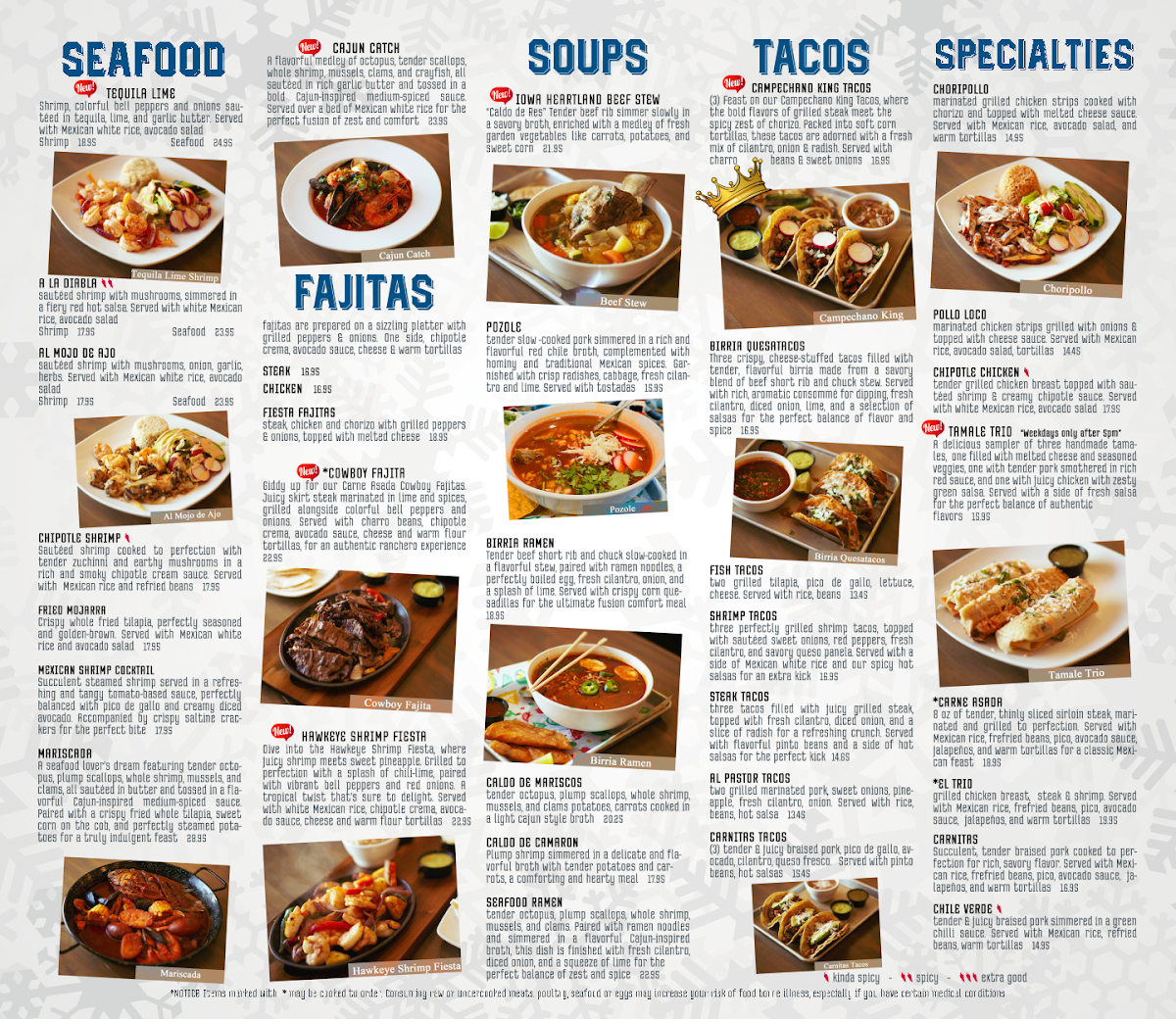 Menu Fiesta Mexican Restaurant-1