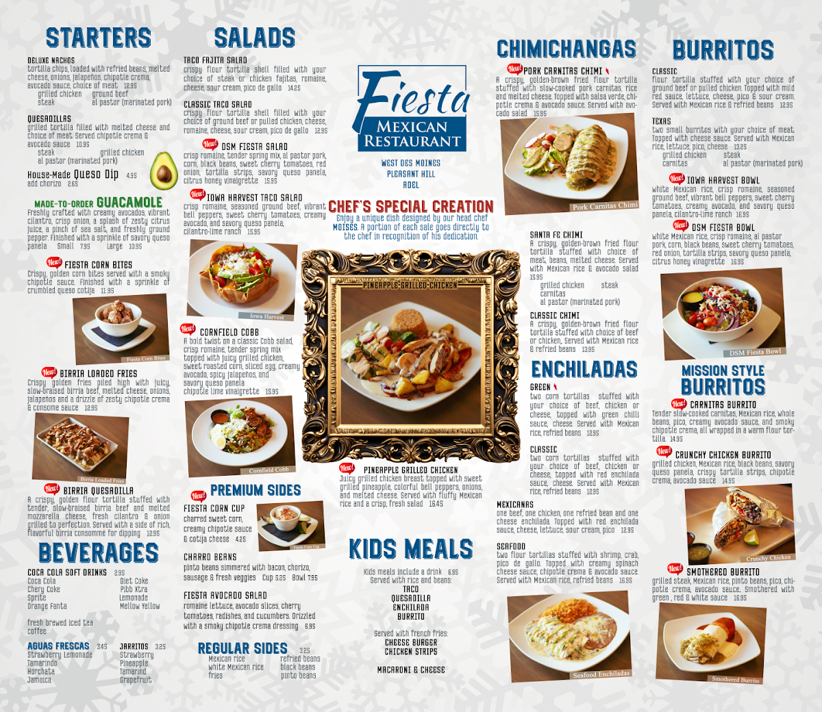 Menu Fiesta Mexican Restaurant-2