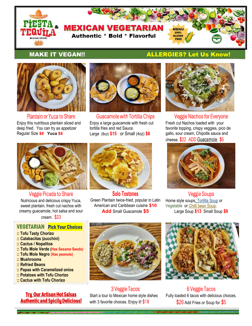 Menu Fiesta & Tequila-5