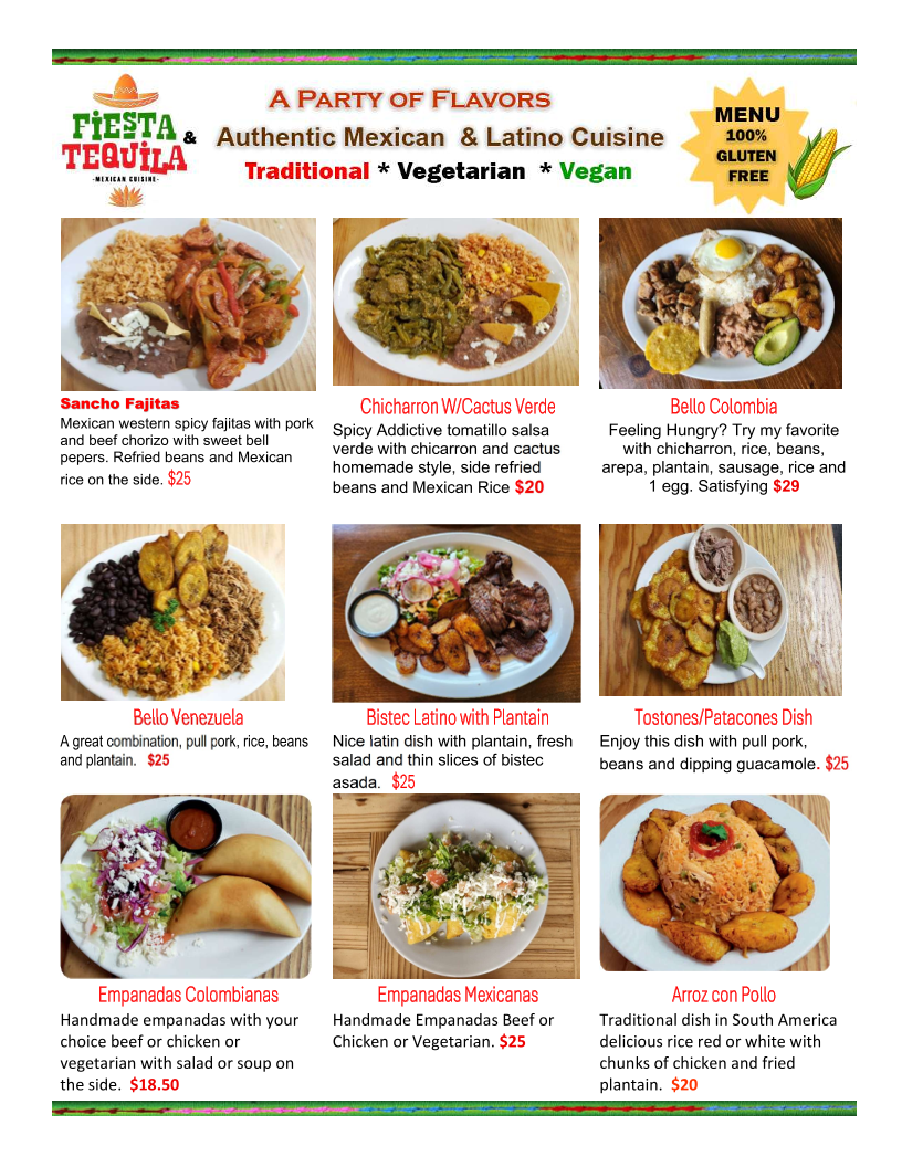 Menu Fiesta & Tequila-8
