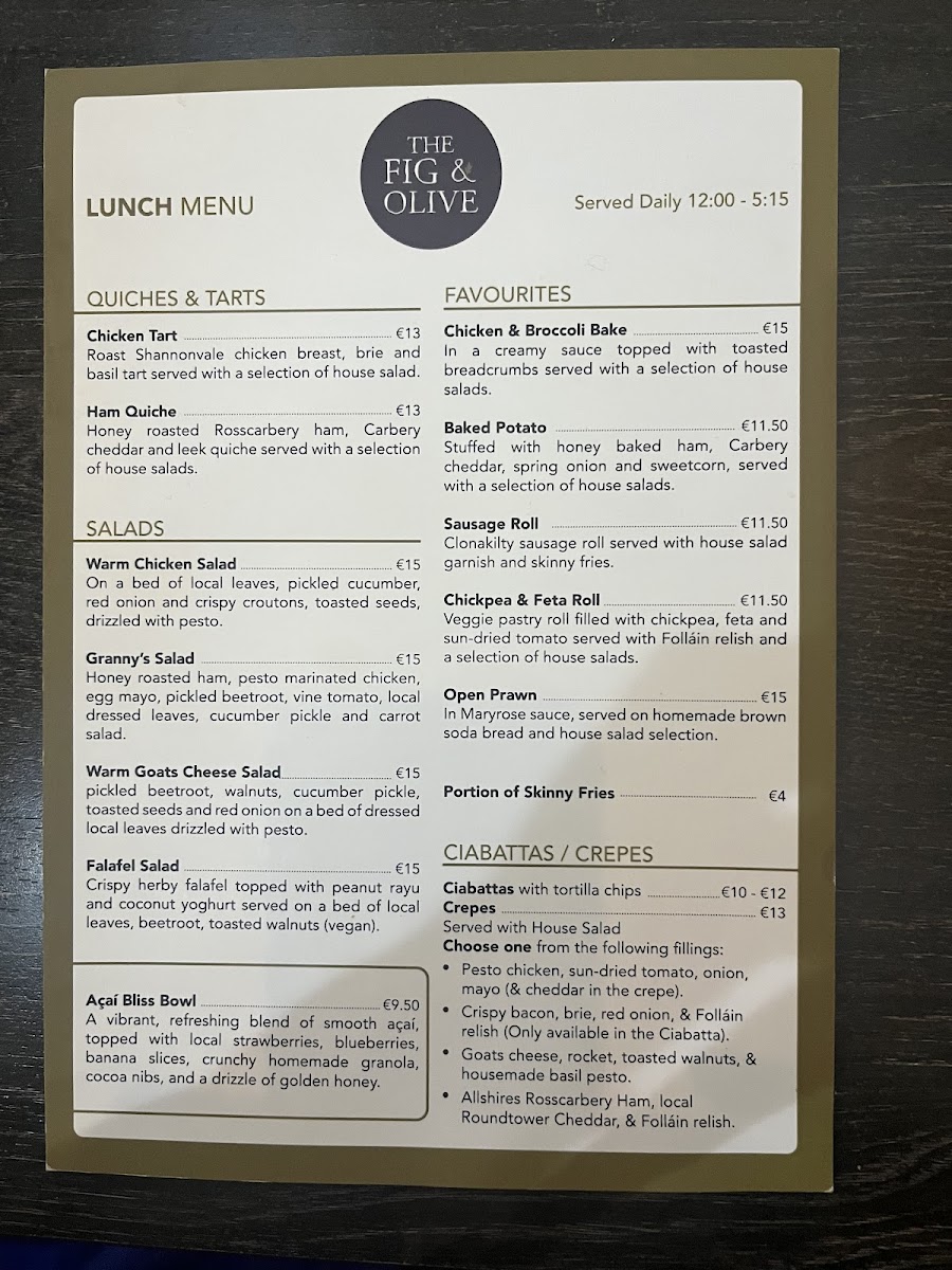 Menu Fig & Olive-1