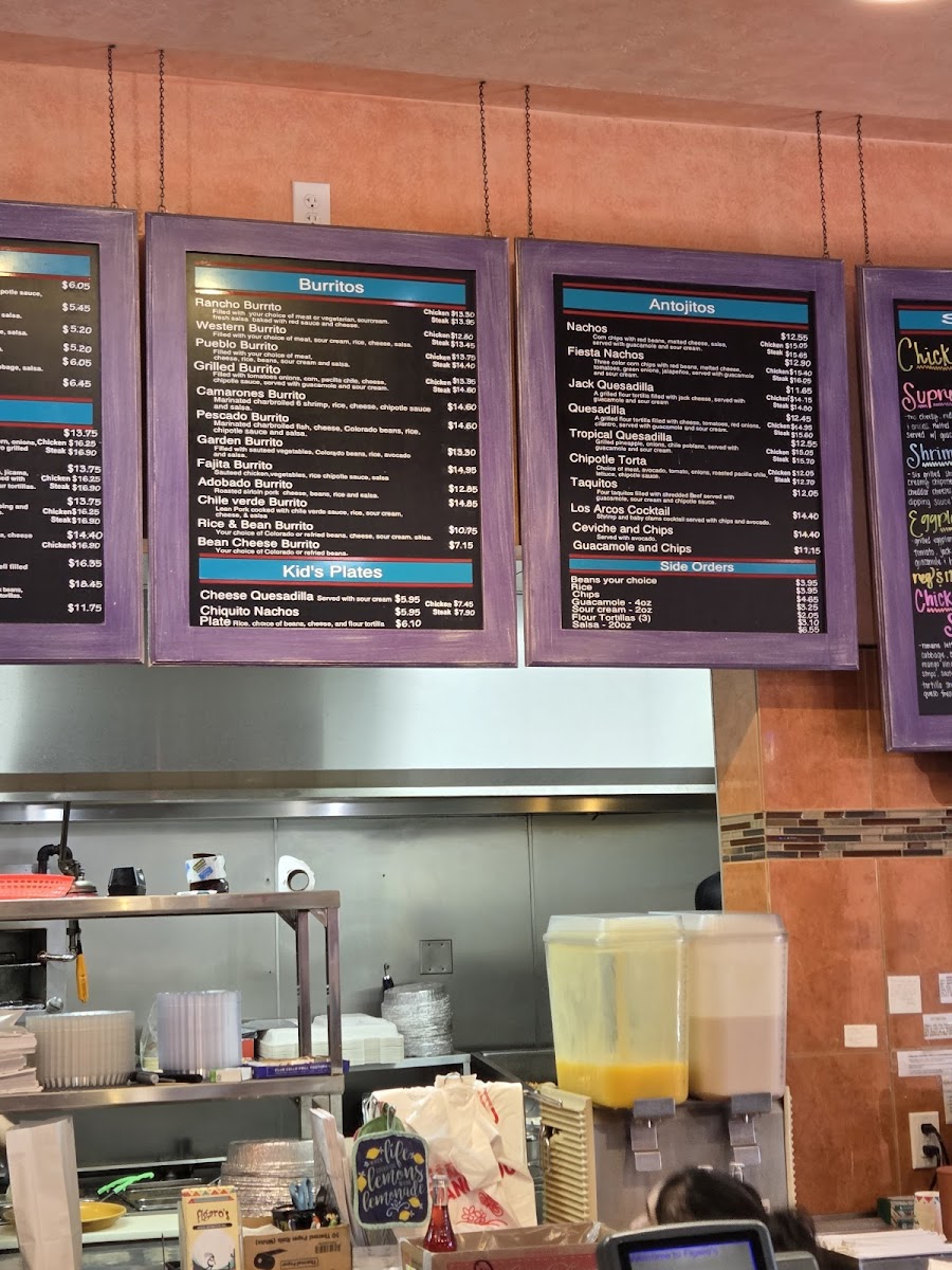 Menu Figaro's Mexican Grill-2