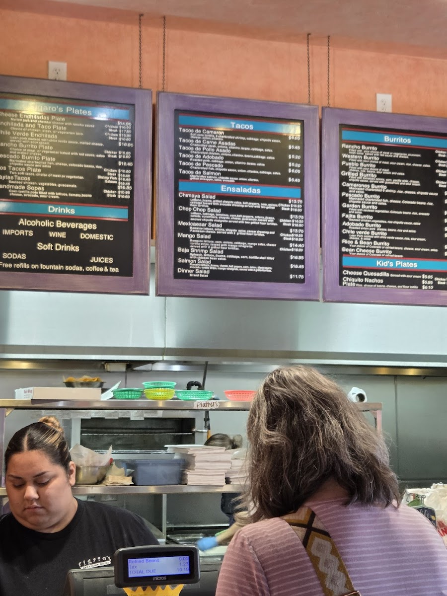 Menu Figaro's Mexican Grill-3