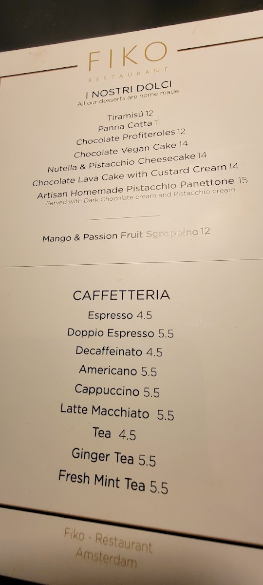 Menu Fiko Restaurant Amsterdam-6