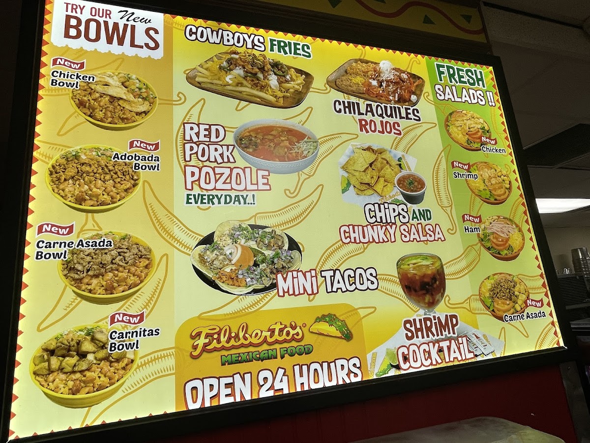 Menu Filibertos Mexican Food-1