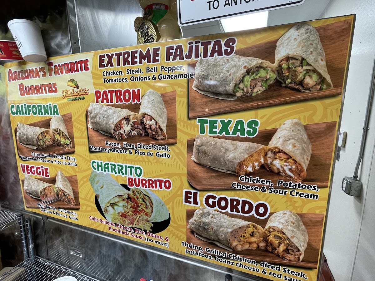 Menu Filibertos Mexican Food-3