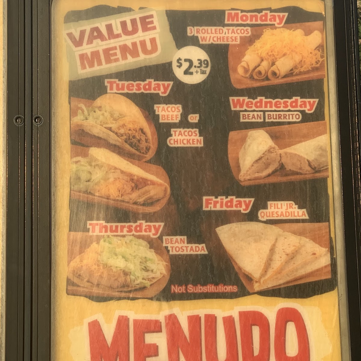 Menu Filibertos Mexican Food-4
