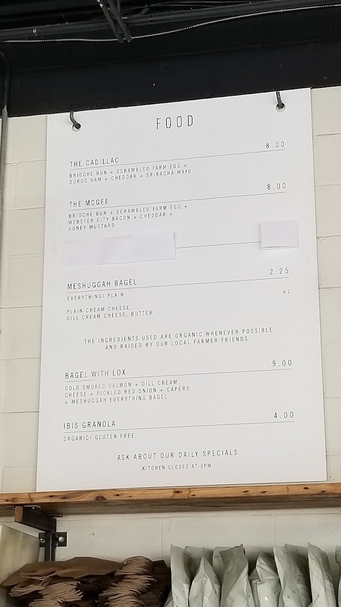 Menu Filling Station Coffee I Johnson Drive-1