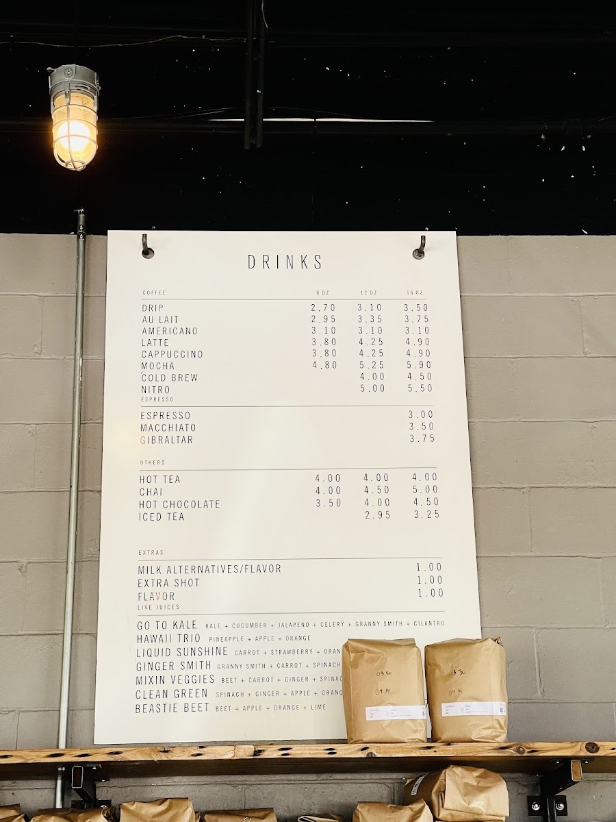 Menu Filling Station Coffee I Johnson Drive-4