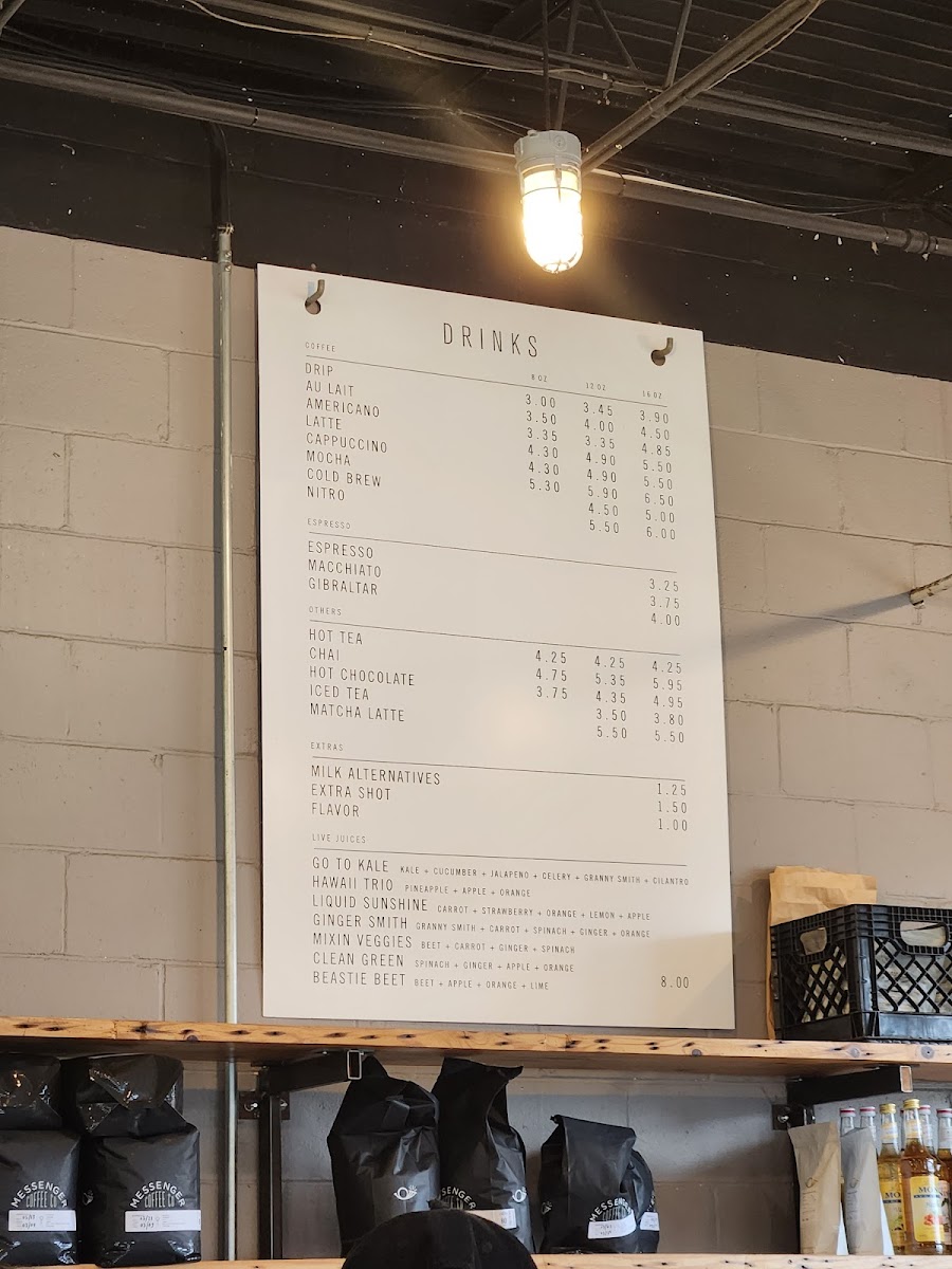 Menu Filling Station Coffee I Johnson Drive-5