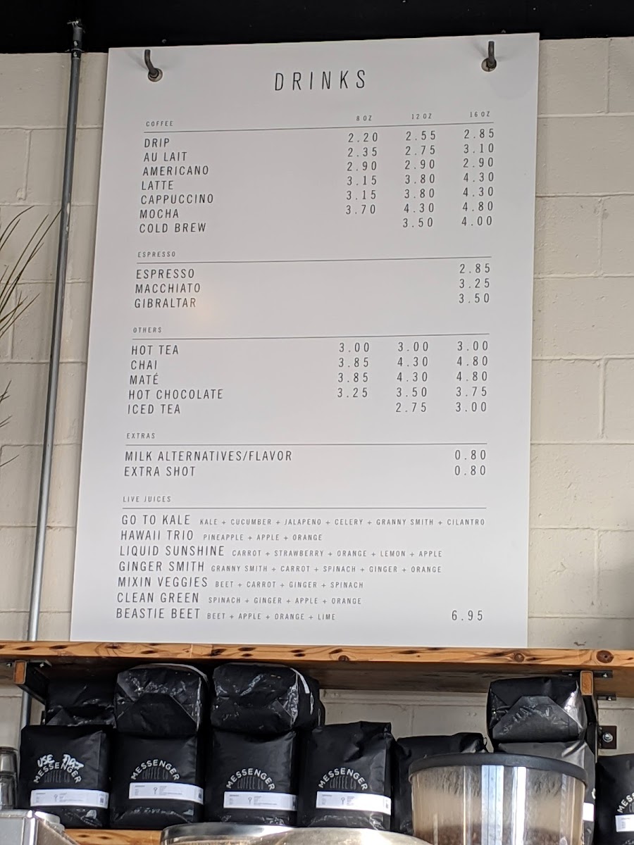 Menu Filling Station Coffee I Johnson Drive-9
