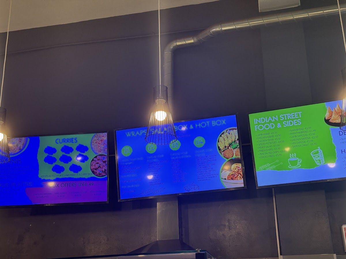 Menu Fillings Croydon Indian Pakistani Restaurant-8