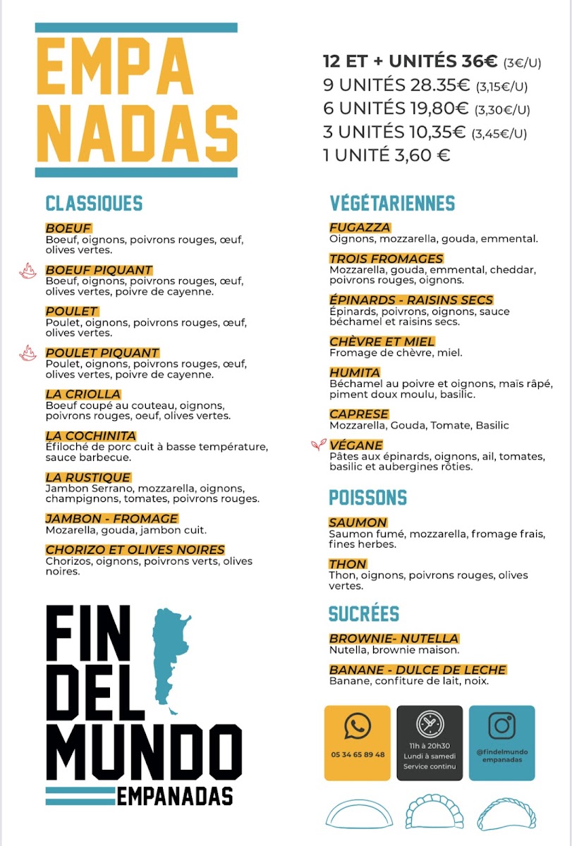Menu Fin Del Mundo - Empanadas-2
