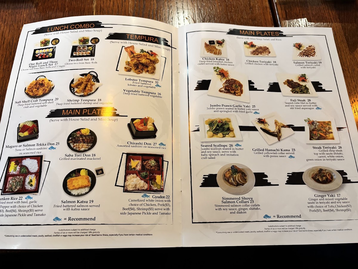 Menu Fin Japanese Cuisine-1