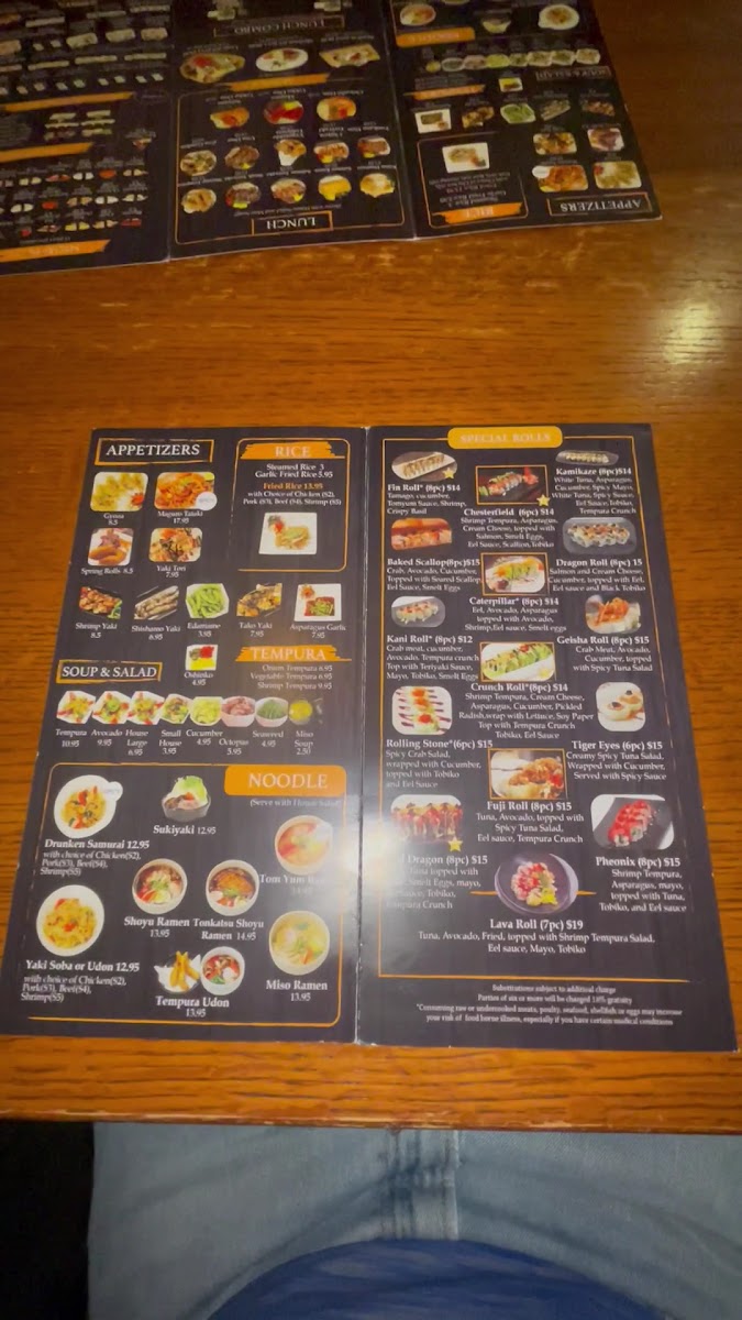 Menu Fin Japanese Cuisine-10