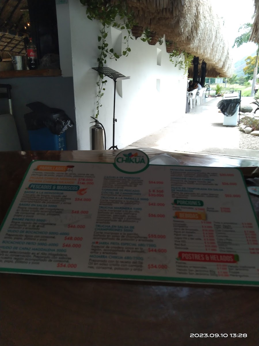 Menu Finca Chikua-7