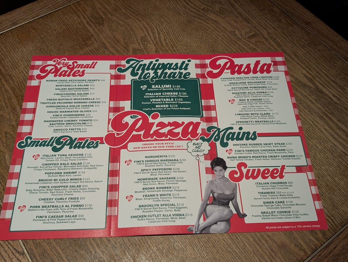Menu Fini's-2
